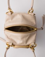 Prada Dangle Leather Top-Handle Mini-Bag - Image 3